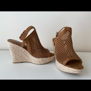 Brown Guess wedges